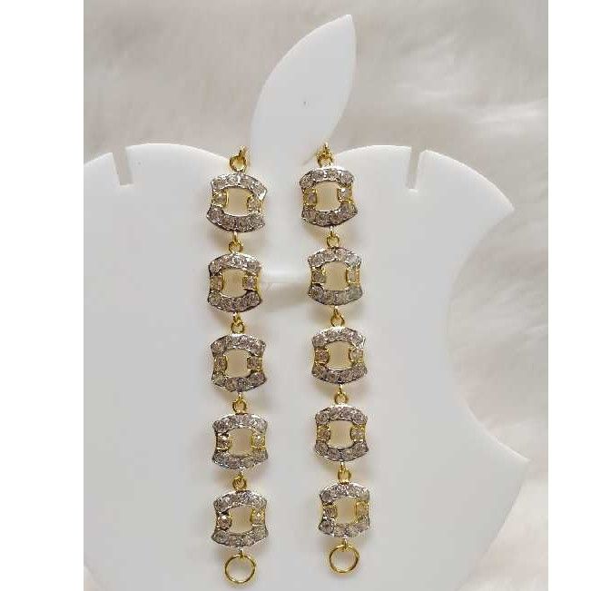 916 Gold Ladies CZ Antique Kanser