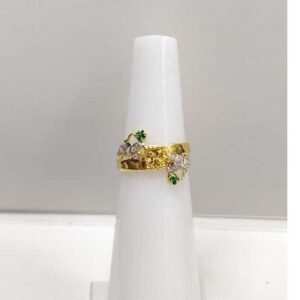 22KT Gold Cross Antique Ladies Ring