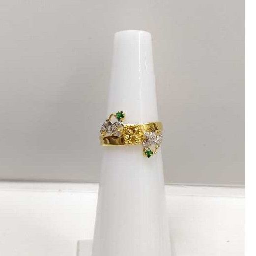 22KT Gold Cross Antique Ladies Ring