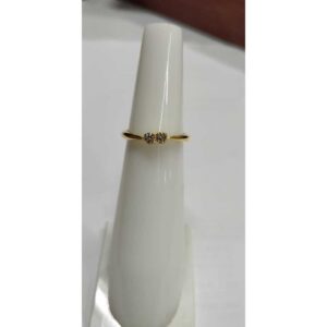 Delicate 916 Gold Ladies Ring
