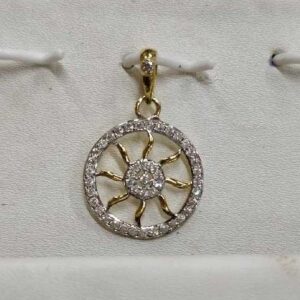916 Classic Gold Ladies Pendant
