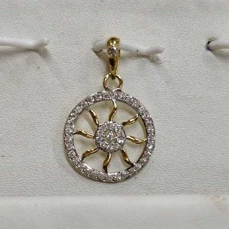916 Classic Gold Ladies Pendant