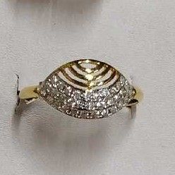 22kt/916 Gold Fancy  Ladies Diamond Ring