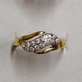 22kt/916 Gold Designer Fancy Diamond Ring