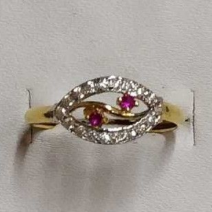 22kt/916 Classic Gold Ladies Ring