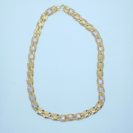 916 HM Gold Hollow Chain MJ-CH-006 - Image 2