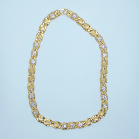 916 HM Gold Hollow Chain MJ-CH-006