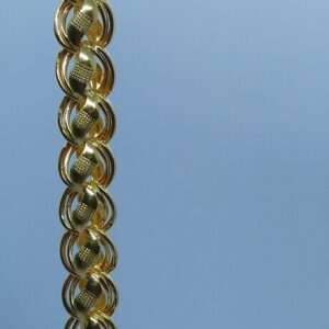 916 HM Gold Lotus Chain MJ-CH-005