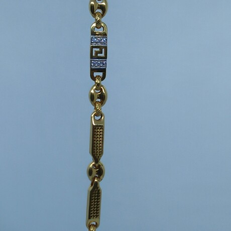 916 HM Gold Chain with Diamond MJ-CH-002 - Image 5