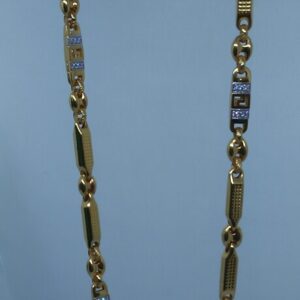 916 HM Gold Chain with Diamond MJ-CH-002