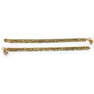 22KT Gold Antique Payal MJ - P002