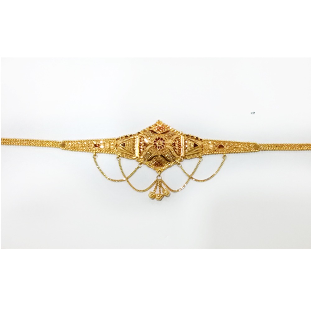 916 Gold Designer Bajubandh Armlet MJ - B002