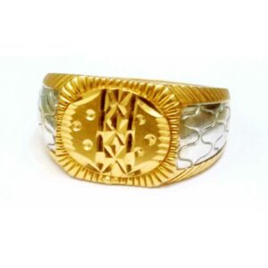 Modern 22KT Gold Gents ring