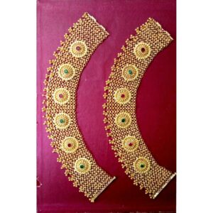 22KT Yellow Gold Ladies Antique Attractive Anklets