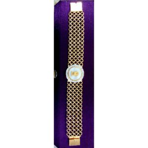 22KT Yellow Gold Gents Designer Bracelet (Lucky)