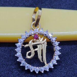 18 ct gold pendant