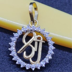 18 ct gold pendant