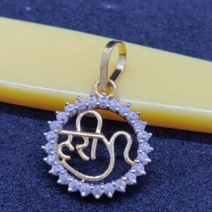 18 ct gold pendant