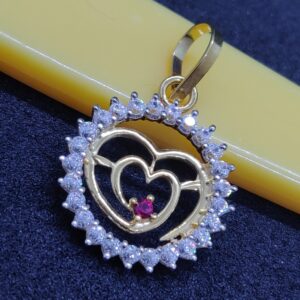 18 ct gpld pendant