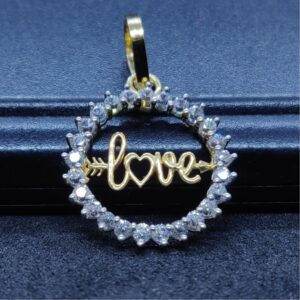 18 kt gold pendant