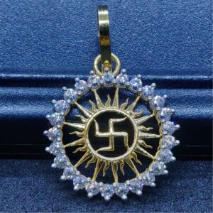 18 ct gold pendant