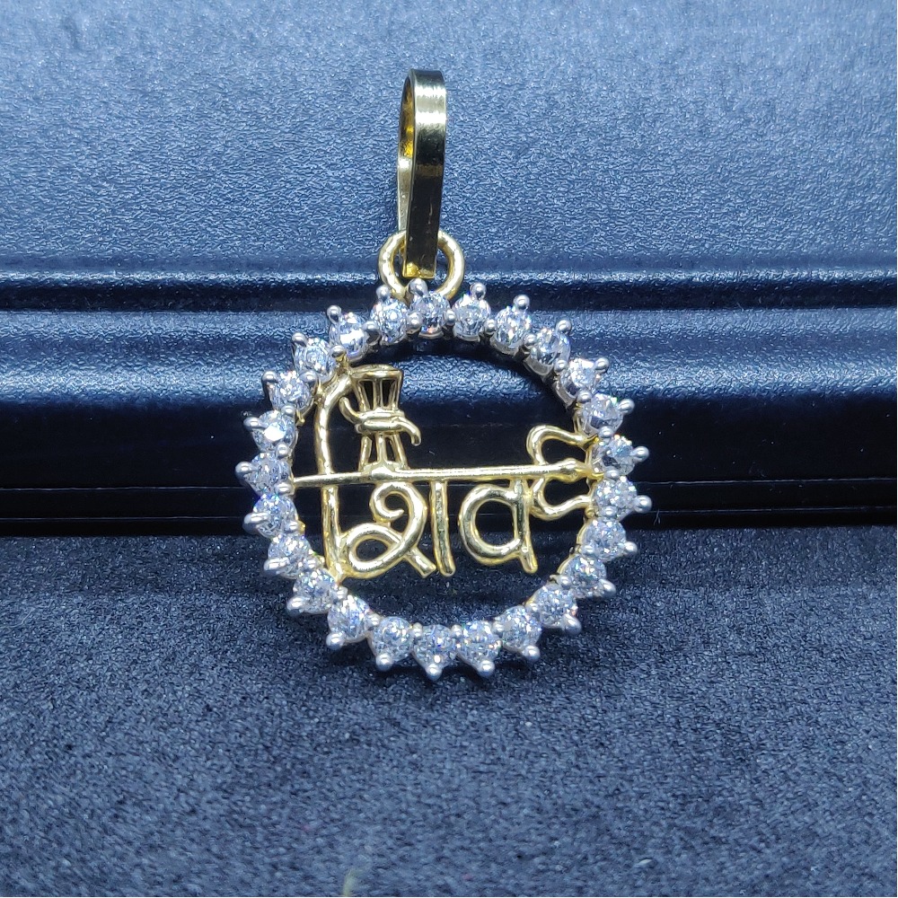 18 ct gold fency pendants