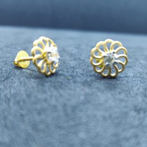 18 ct gold fancy butti