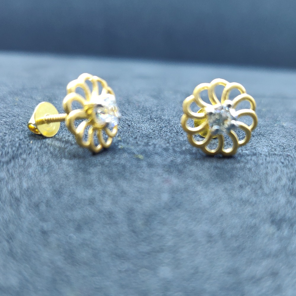 18 ct gold fancy butti