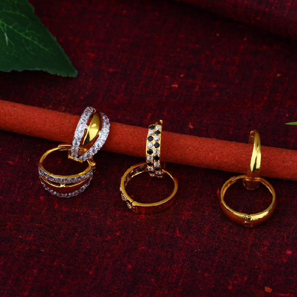 18 kt gold bali