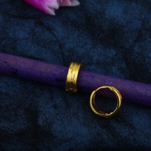 18 kt plain gold salman bali