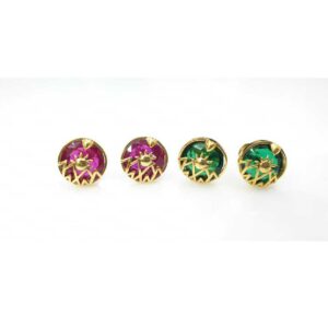 18kt gold uchak butti NG-E066