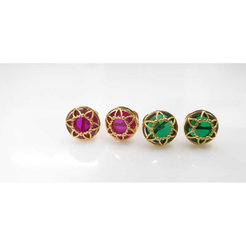 18kt gold uchak butti NG-E066