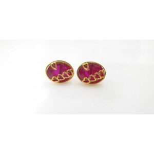 18kt gold uchak butti NG-E065