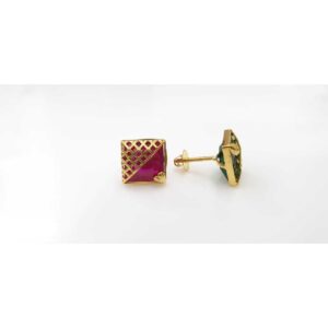 18kt gold uchak butti NG-E064