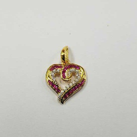 20KT Gold CZ Fancy Pendant