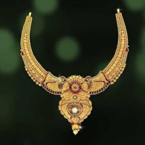 Fancy Gold Necklace Set