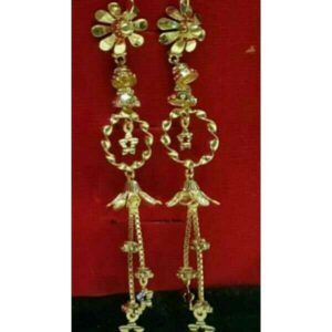 Gold Ladies Indian Fancy tops Latkan