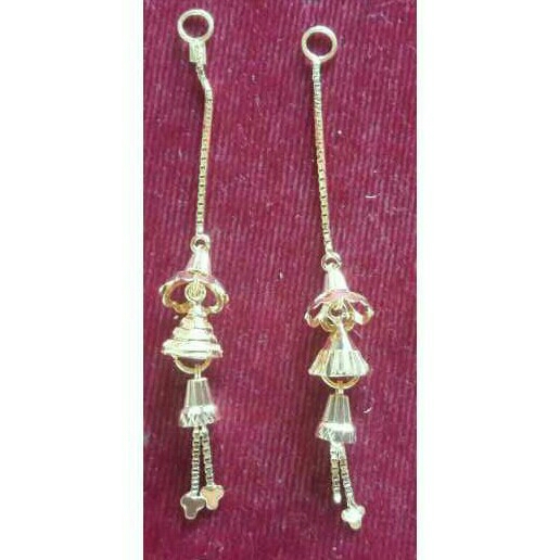 Gold Ladies Indian Fancy tops Yellow