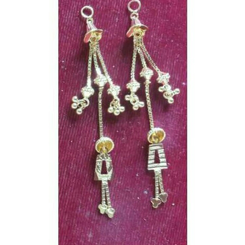 Gold Ladies Indian Fancy Latkan