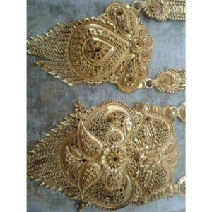 22KT Gold Indian Handmade Fancy Waist Keychain