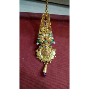 22KT Gold Indian Handmade Fancy Waist Keychain