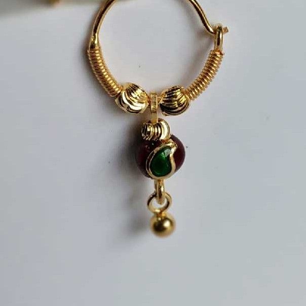 22K / 916 Yellow Gold Indian Ladies Pipe Bali