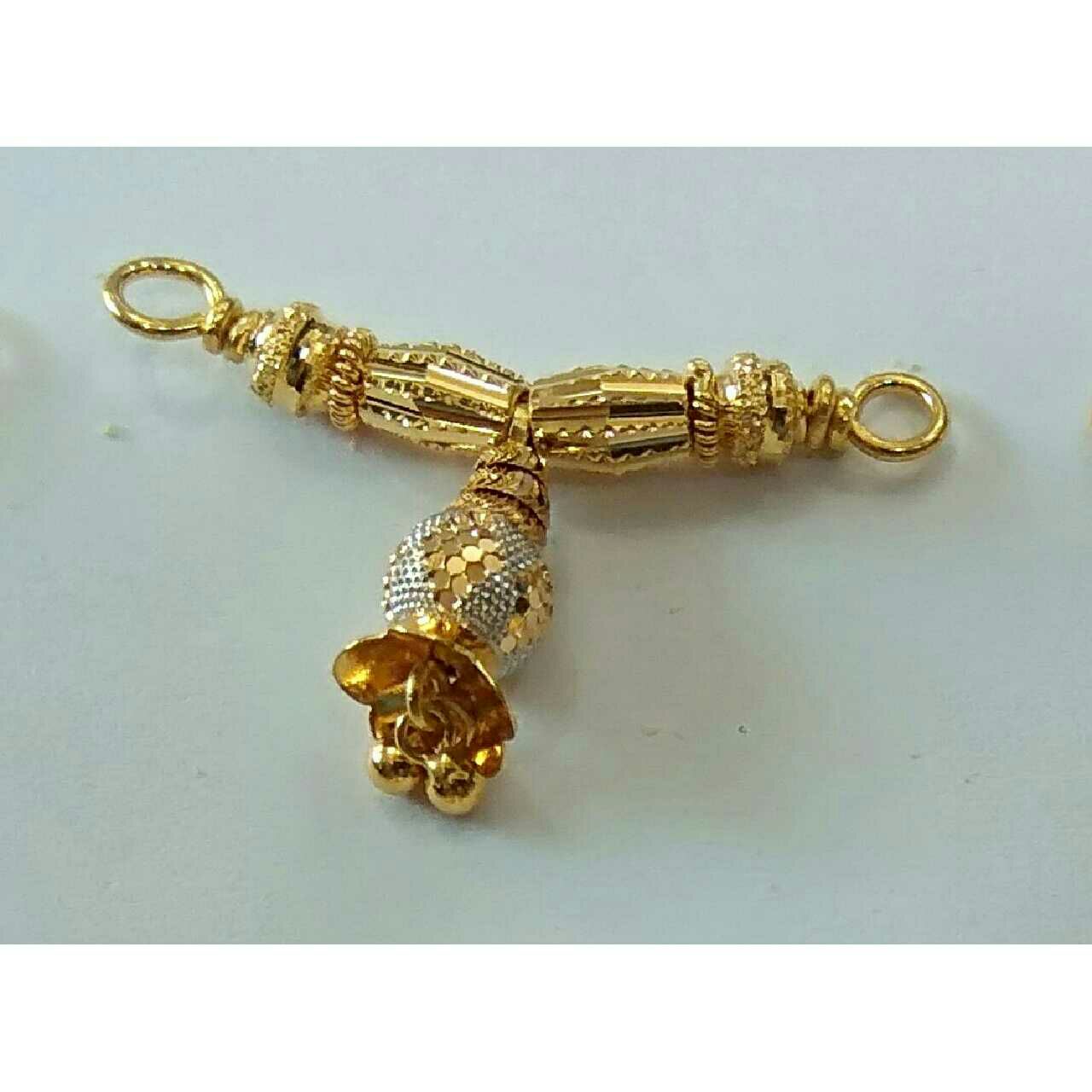 22K / 916 Gold Double Naka Vertical Mangalsutra Pendant