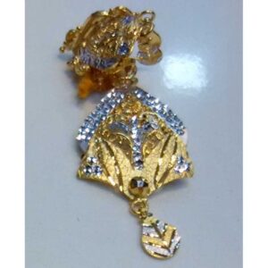 22k Gold Plaster Pendant Set