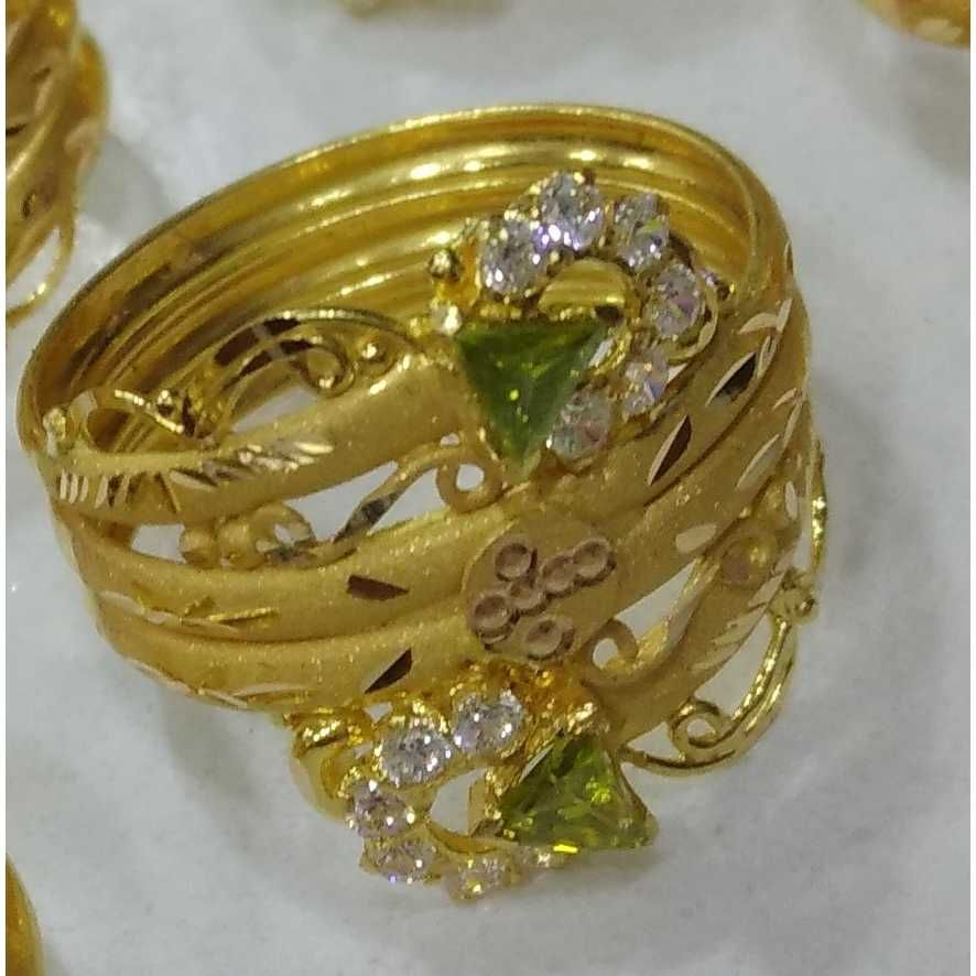 22k Gold Fancy Ladies Ring