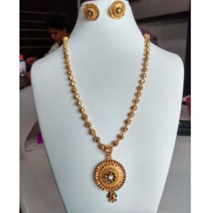 22k Gold Verticle Mala Set