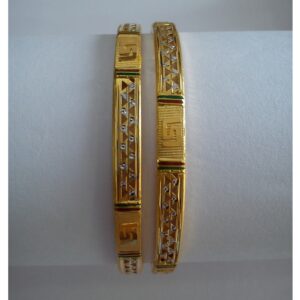 916 Modern Gold Copper Ladies Kada