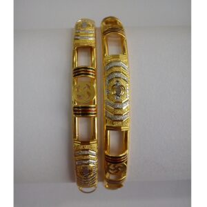 Modern 916 Gold Copper uncut Kada