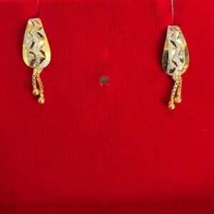 22K / 916 Gold Stunning Indian Earrings