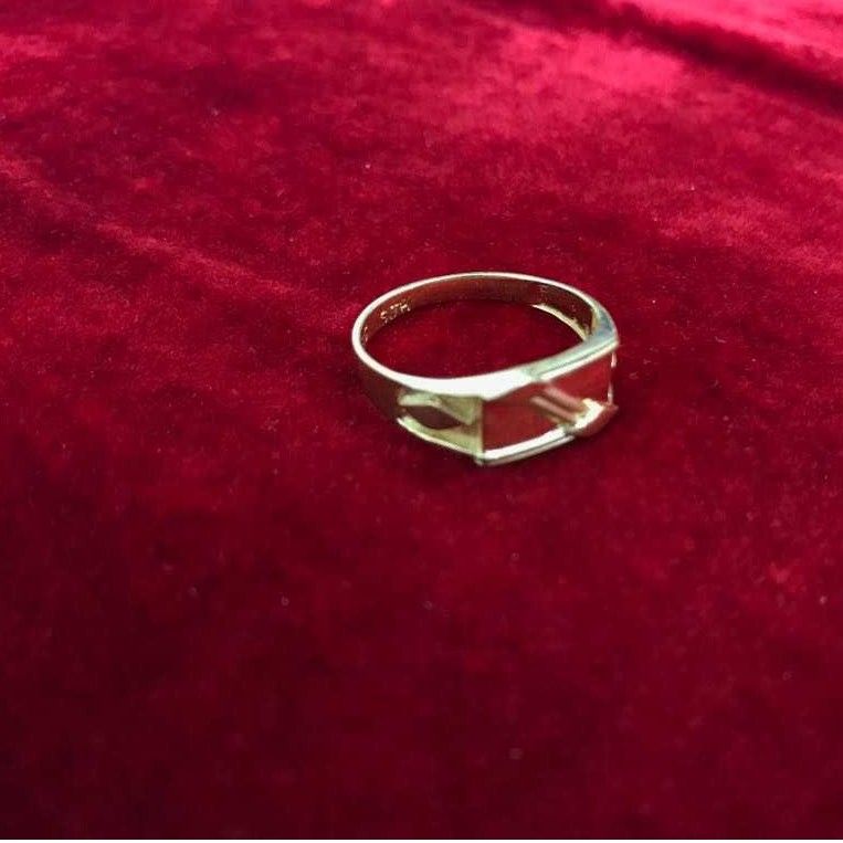 916 Gold Gents Indian Special Ring - Image 3
